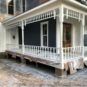 Adding spandrels, beautifully completes the design of your porch.